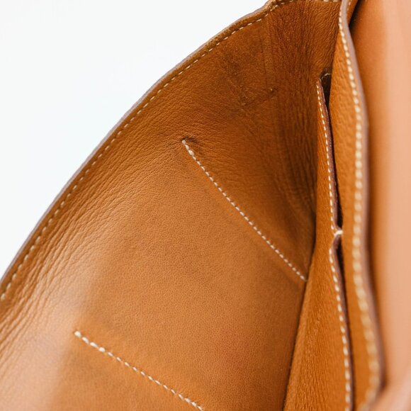 HERMES Brown Leather Wallet - Picture 16 of 16